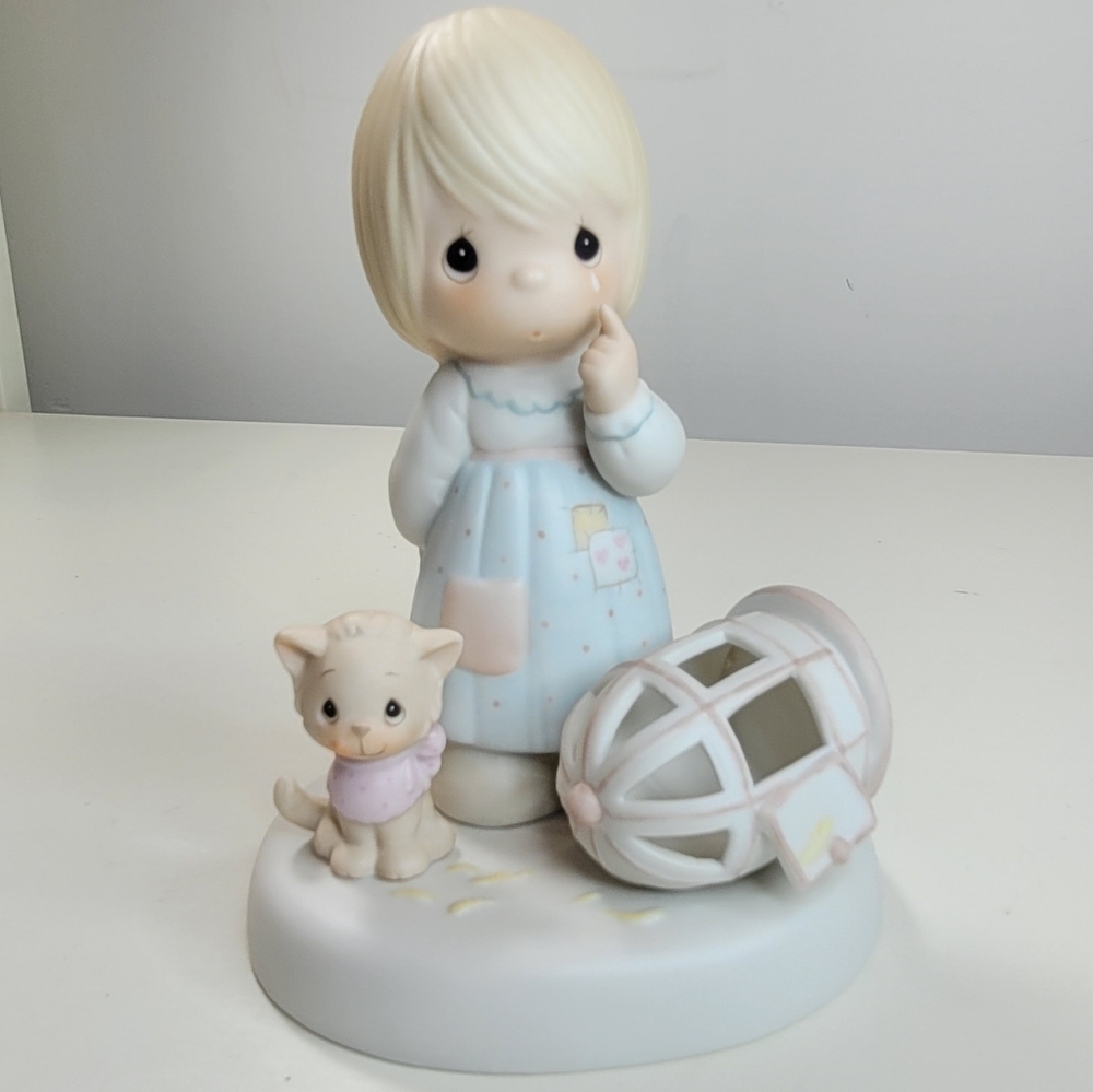 The Lord Giveth, And The Lord Taketh Away Precious Moment Figurine NEW in BOX